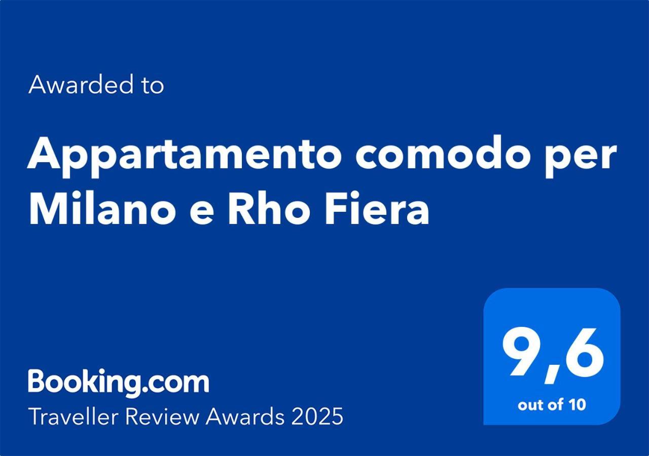Appartamento Comodo Per Milano E Rho Fiera Milão Exterior foto
